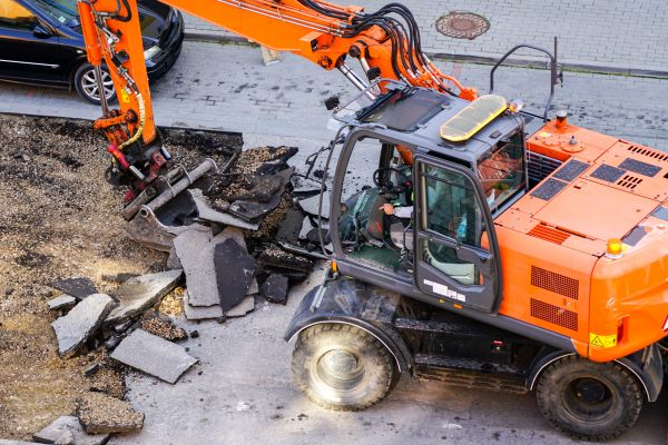 Asphalt Demolition in Panama City